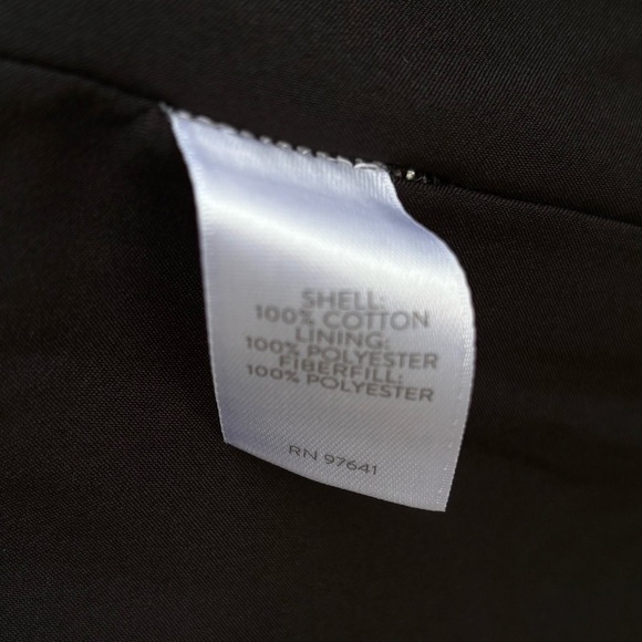 J. Jill Velvet Black Quilted Bomber Jacket - Picture 9 of 10